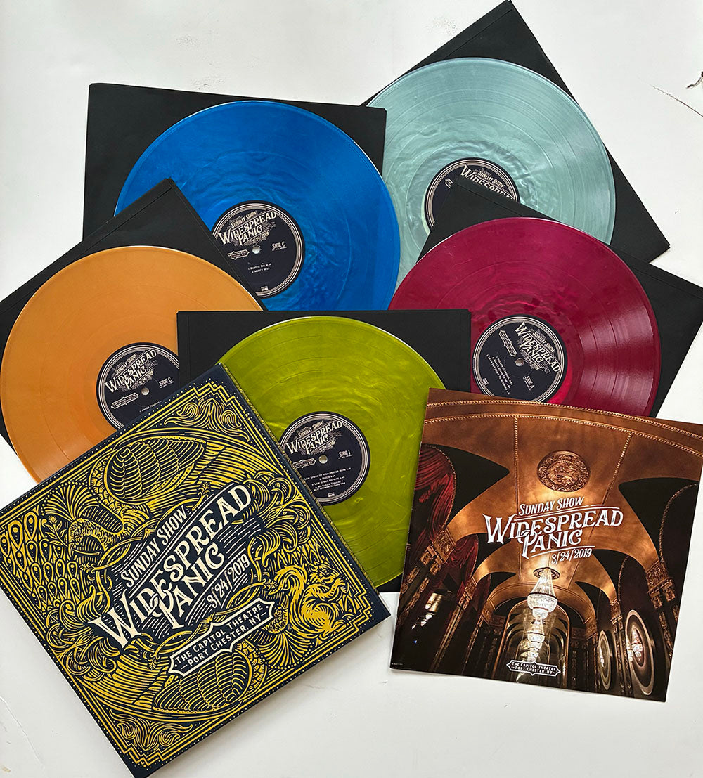 Widespread Panic- Sunday Show: 3/24/2019 Capitol Theatre, Port Chester, NY (5LP Multicolor Metallic Vinyl) ( Vinyl )
