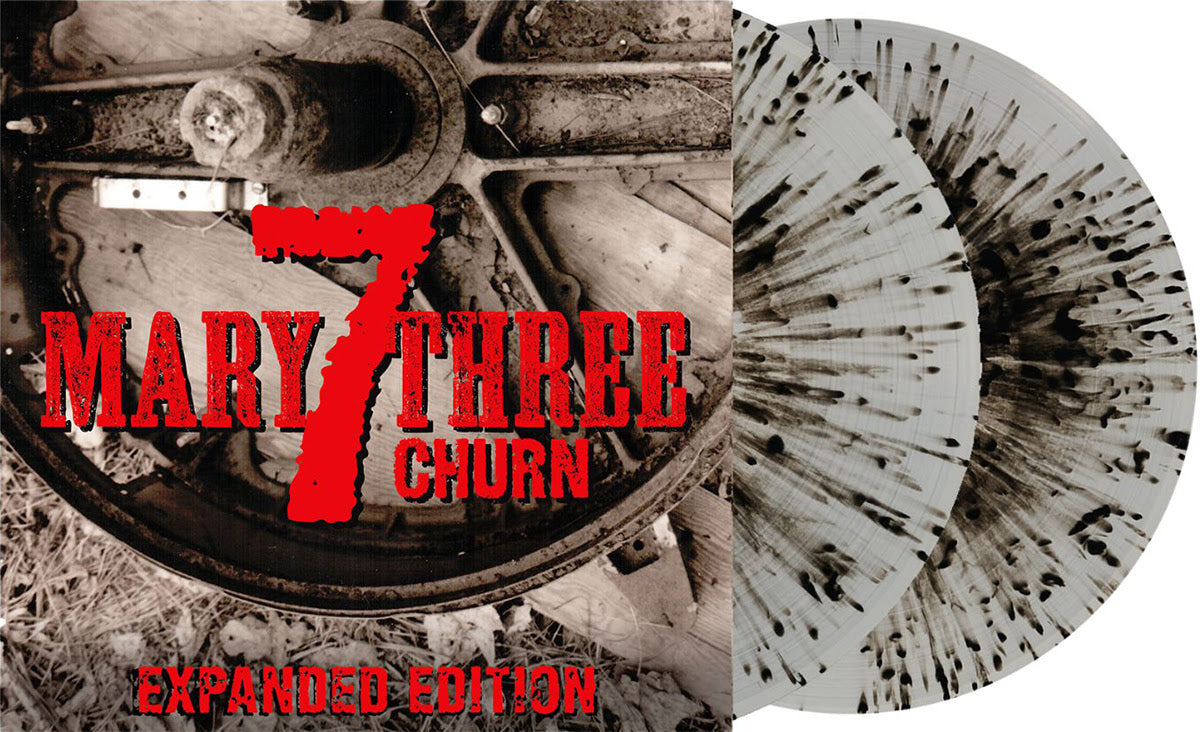 7 Mary Three- Churn (RSD Essential  Milky Clear w/ Black Splatter Vinyl) ( Vinyl )