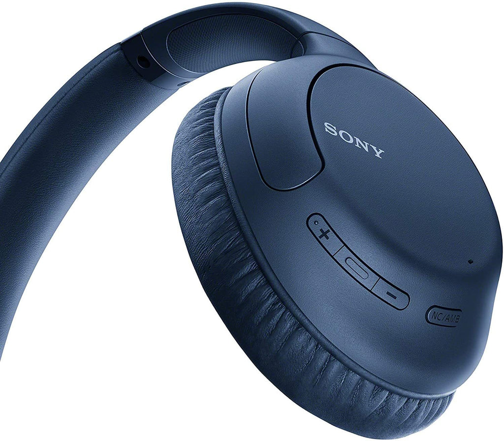 Sony WH-CH710N Noise Cancelling Wireless Headphones (Blue) [Accessories]