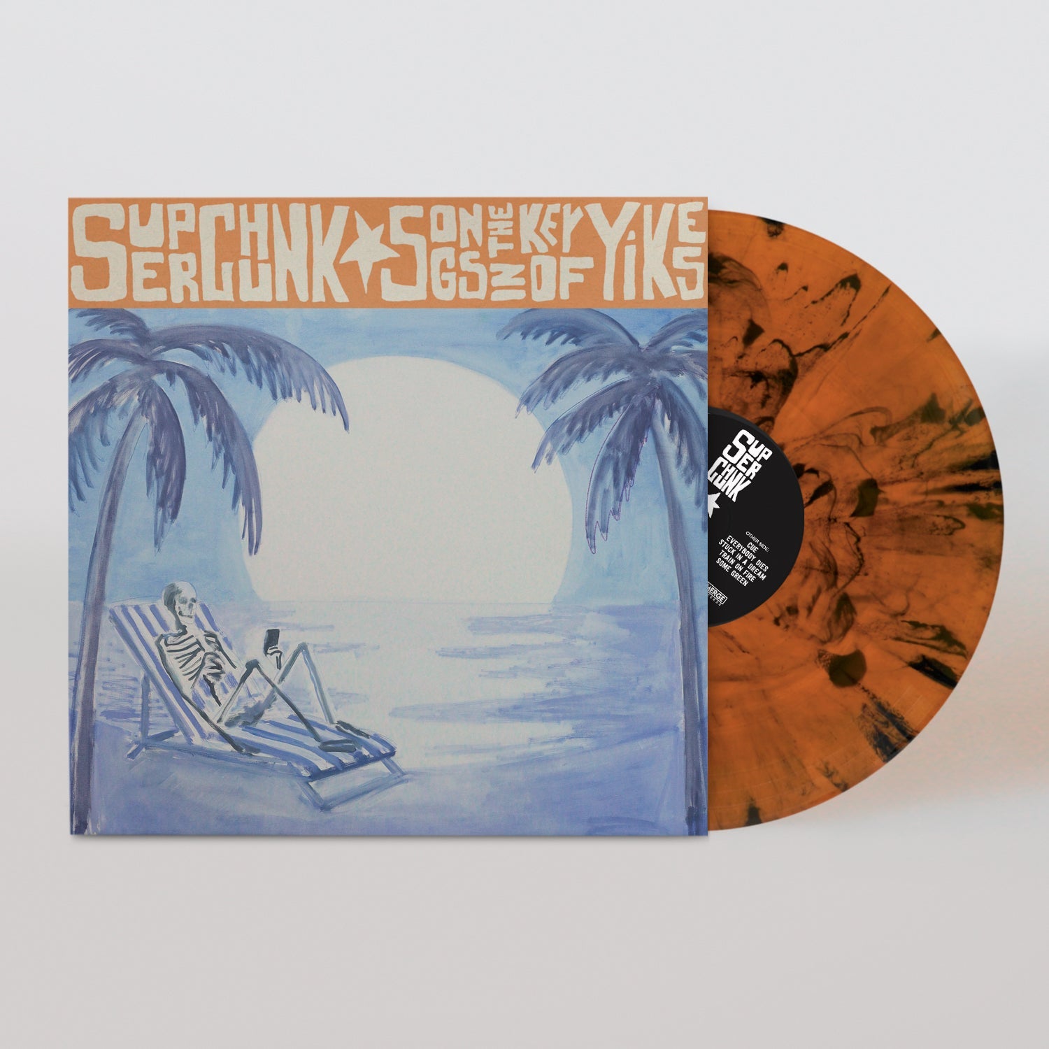 Superchunk- Songs in the Key of Yikes (Peak Vinyl, Orange & Black Swirl) ( Vinyl )