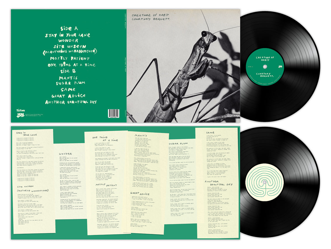 Courtney Barnett- Creature Of Habit (Black Vinyl) ( Vinyl )