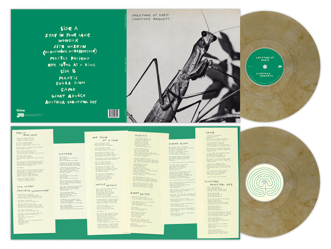 Courtney Barnett- Creature Of Habit (Indie Exclusive Caramel Vinyl) ( Vinyl )