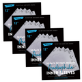 200 Pack Archival Grade 12" Record Inner Sleeves (Audiophiles)