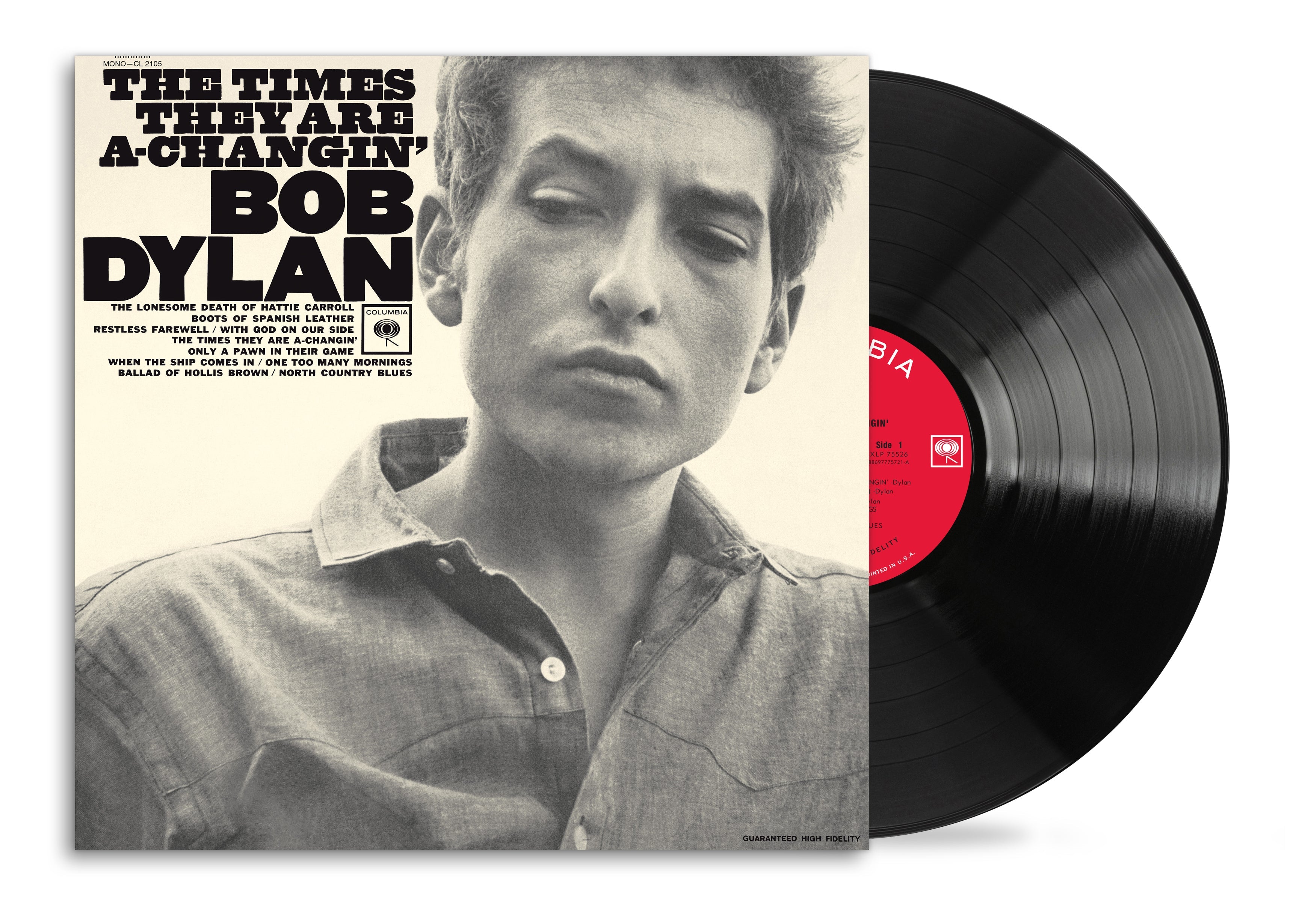 Bob Dylan- The Times They Are A-Changin' (Mono Pressing) ( Vinyl )