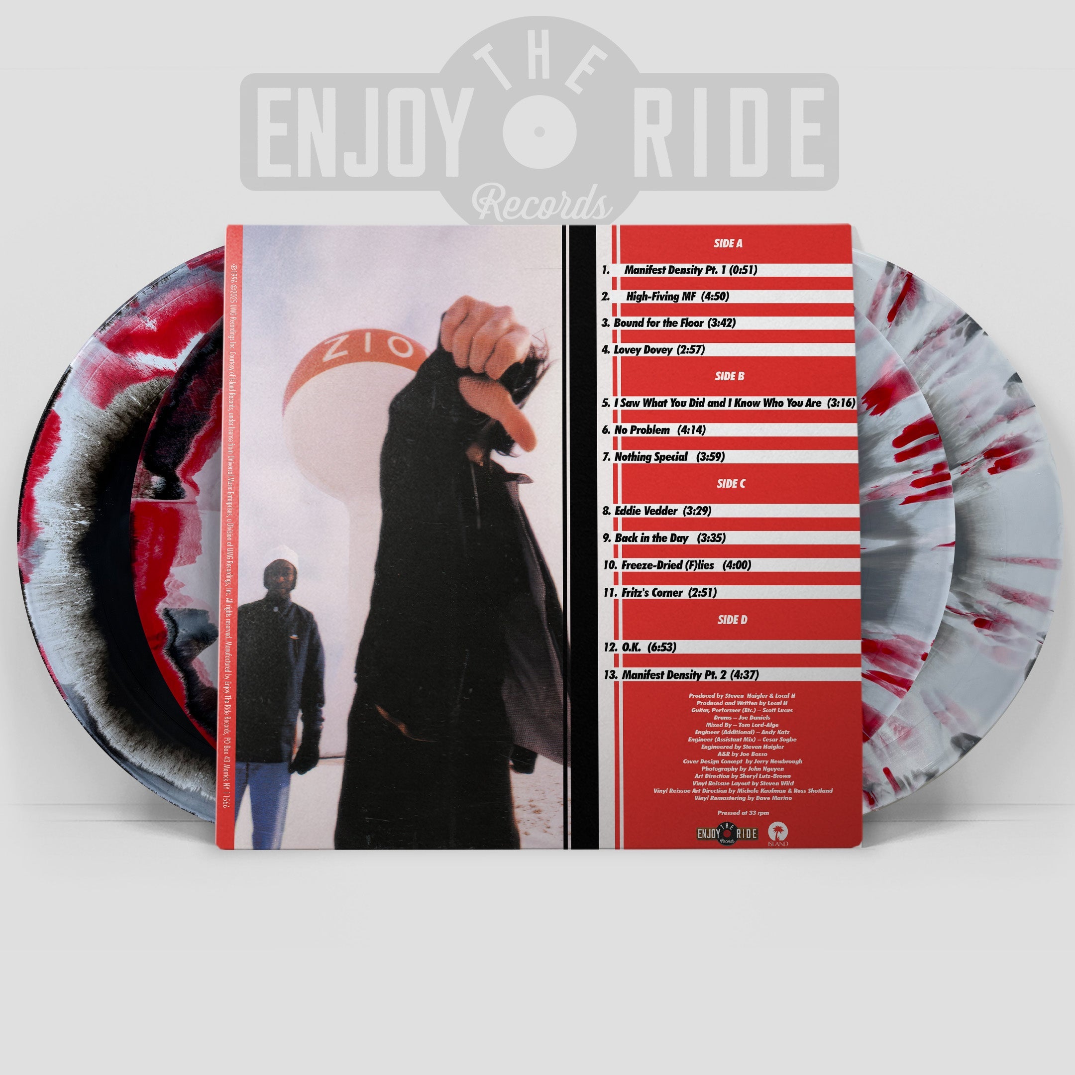 Local H- As Good As Dead (Red, White & Black Swirl Vinyl) ( Vinyl )
