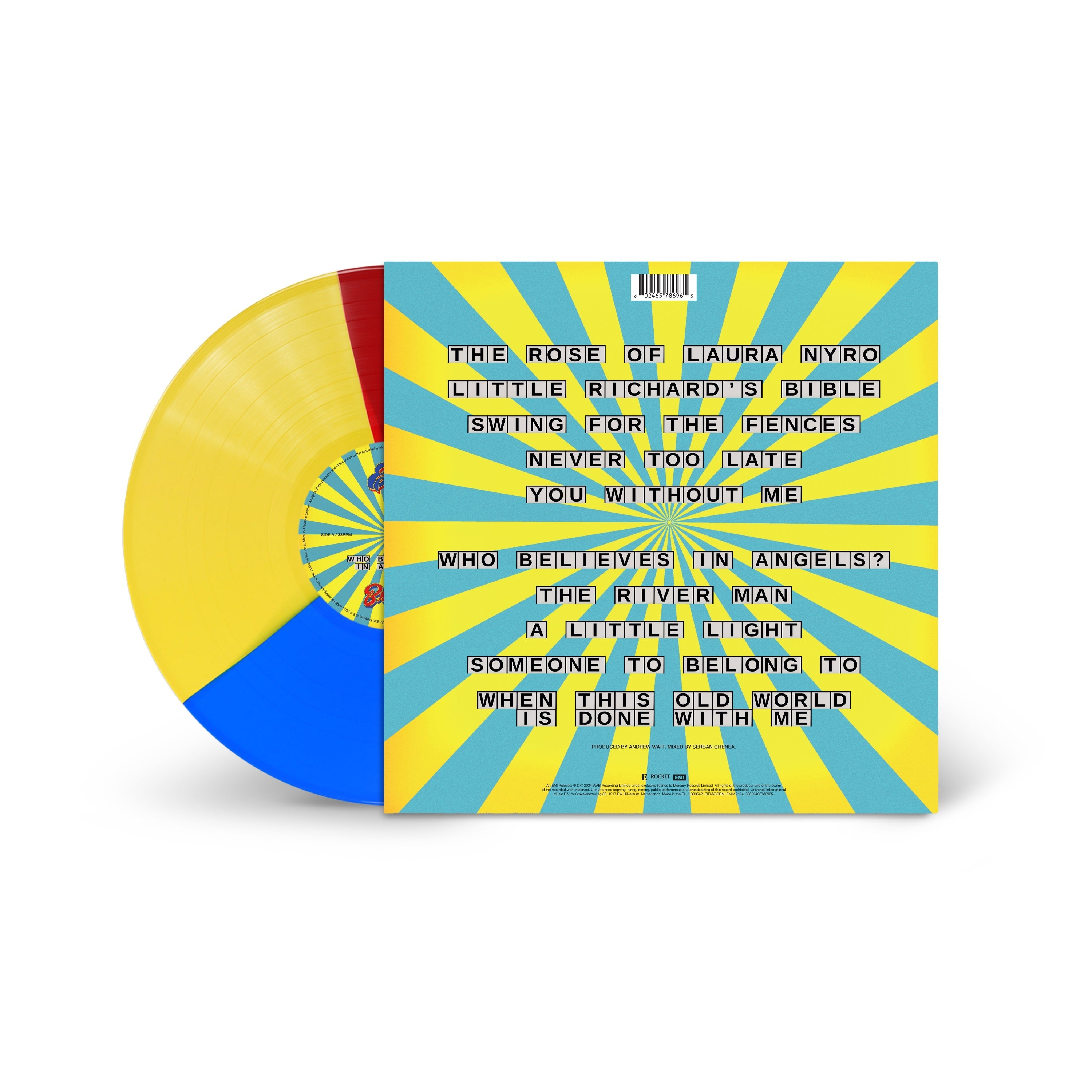Elton John & Brandi Carlile- Who Believes in Angels? [Tri-Color LP] ( Vinyl )