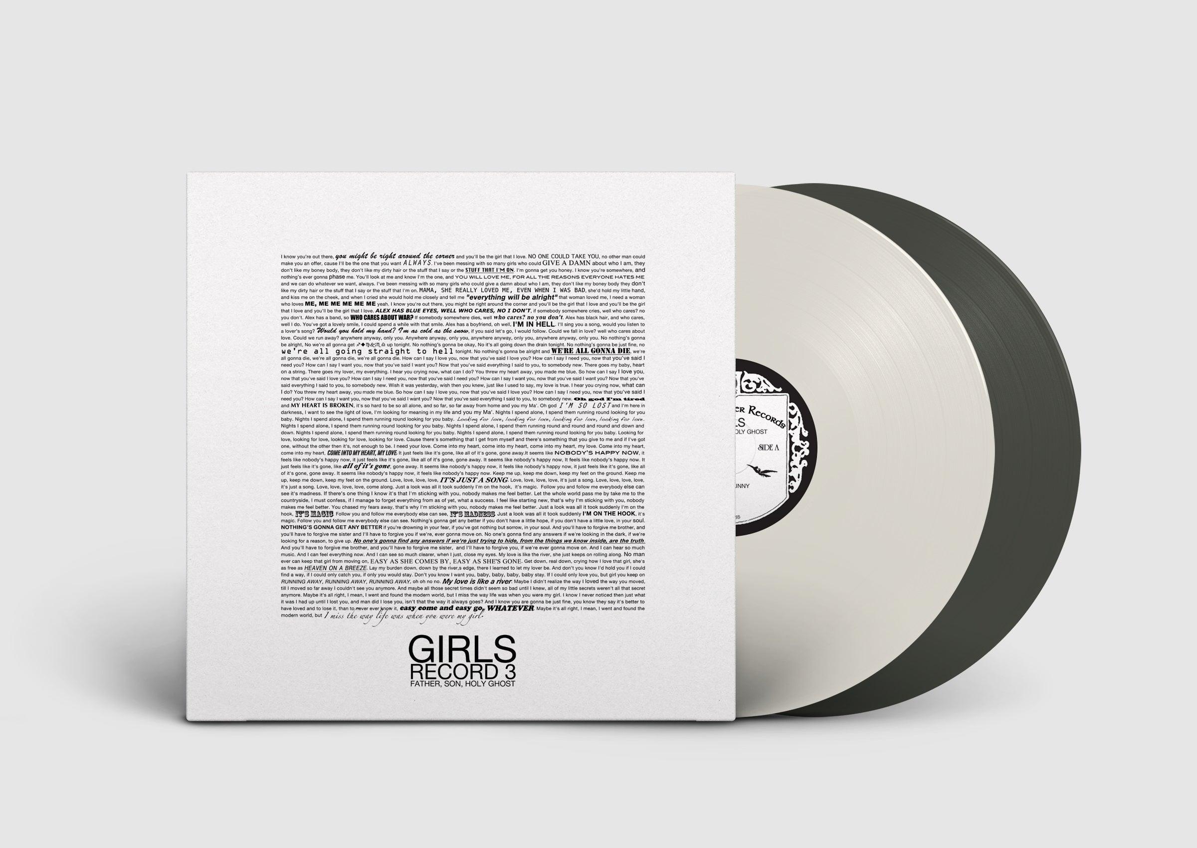 Girls- Father, Son, Holy Ghost [Milky Clear/Black Ice 2 LP] (Indie Exclusive Vinyl) ( Vinyl )