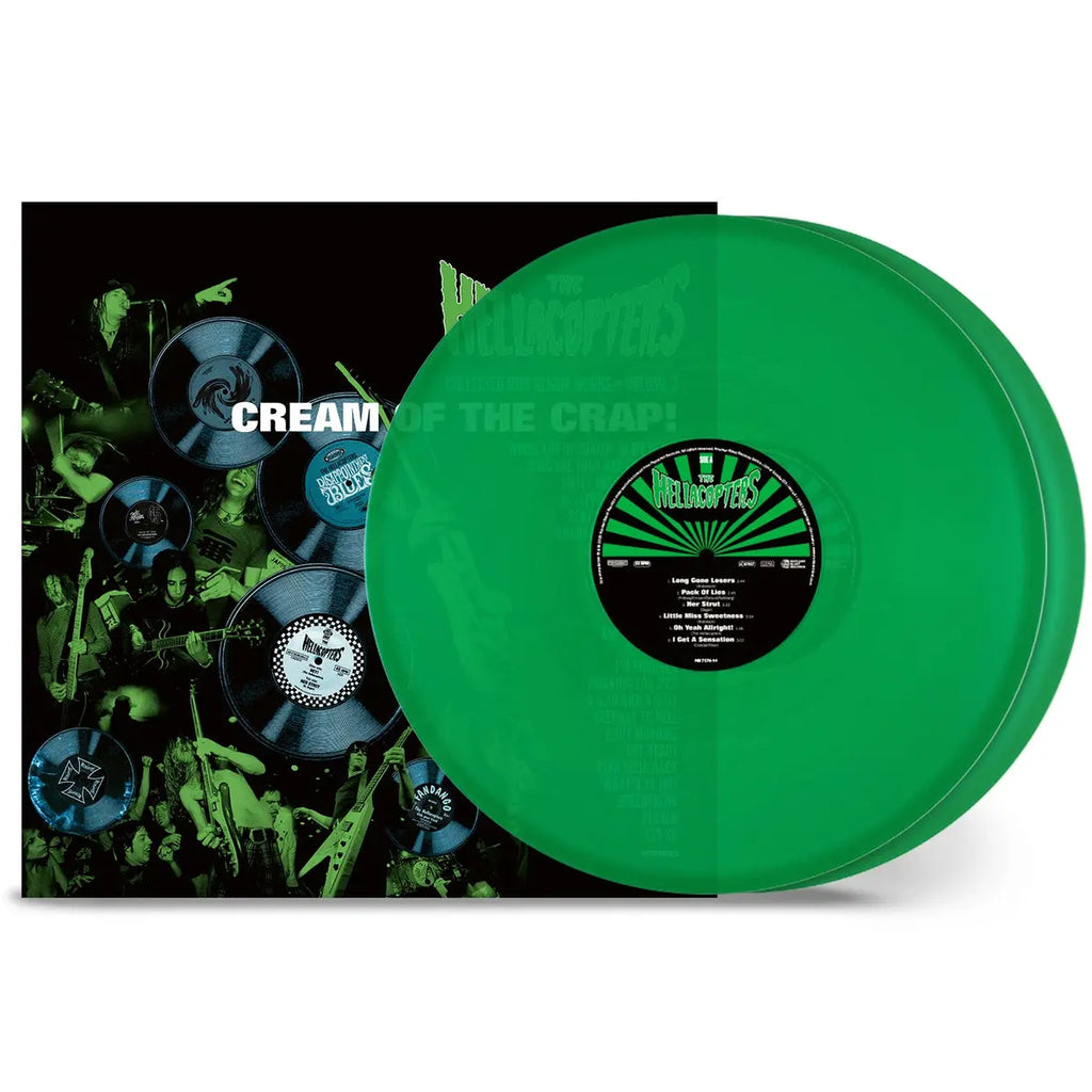 Hellacopters- Cream Of The Crap: Collected Non-Album Works Vol. 3 (Translucent Green Vinyl) ( Vinyl )