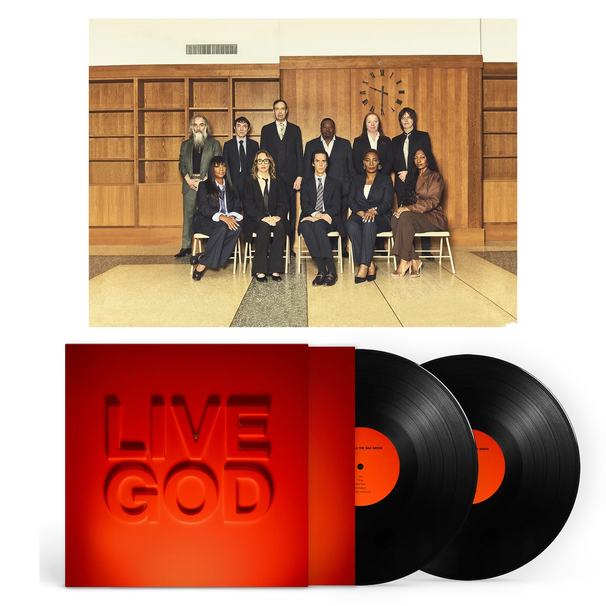 Nick Cave & The Bad Seeds- Live God ( Vinyl )