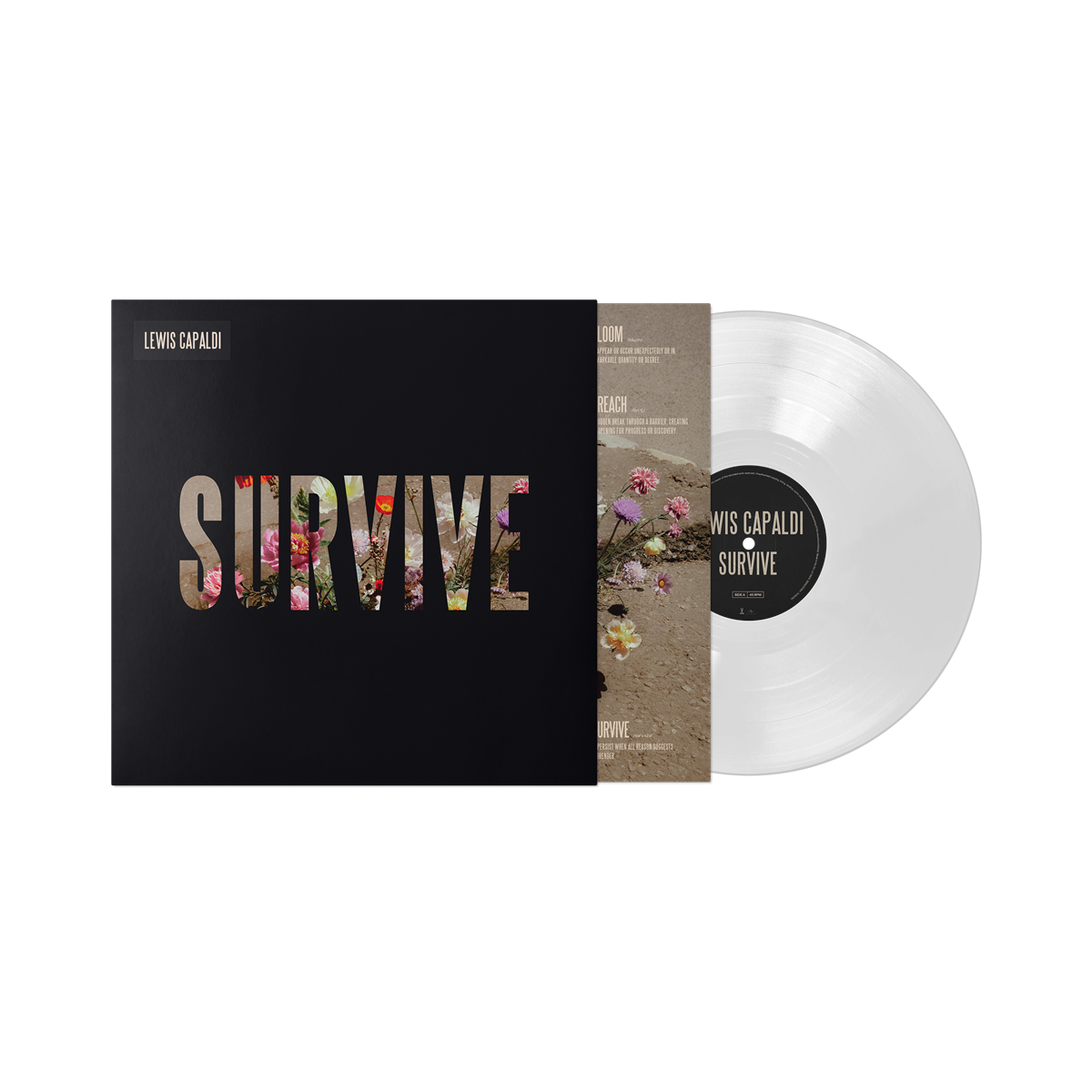 Lewis Capaldi- Survive [Clear 12" EP] ( Vinyl )