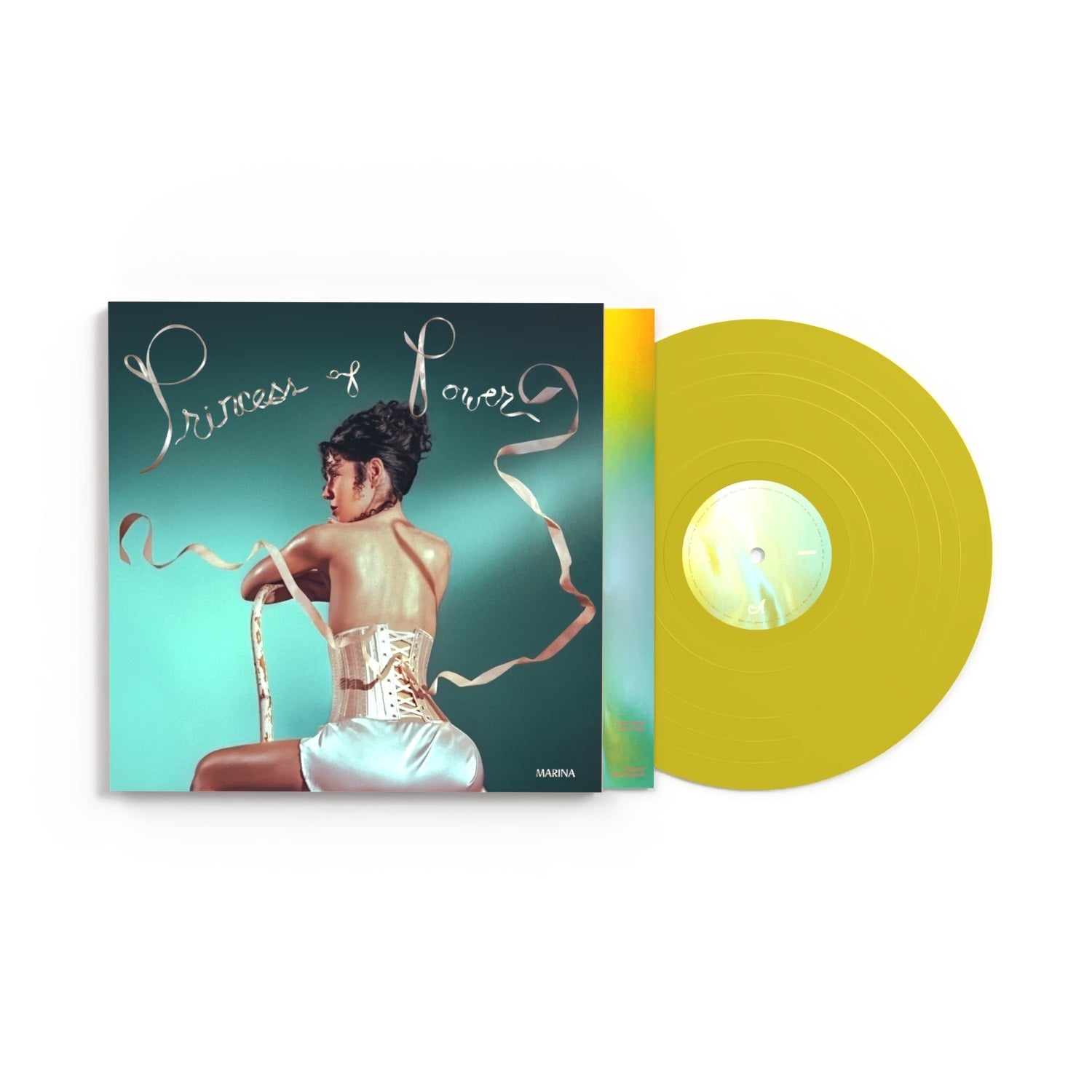 Marina- PRINCESS OF POWER [Butterfly Yellow LP] (Indie Exclusive Vinyl) ( Vinyl )