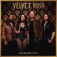 Velvet Rush- Trail Of Gold - Orange, Gold & Black Splatter Vinyl ( Vinyl )