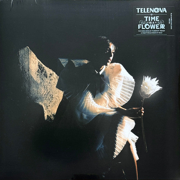 Telenova- Time Is A Flower - Blue Marble Colored Vinyl ( Vinyl )