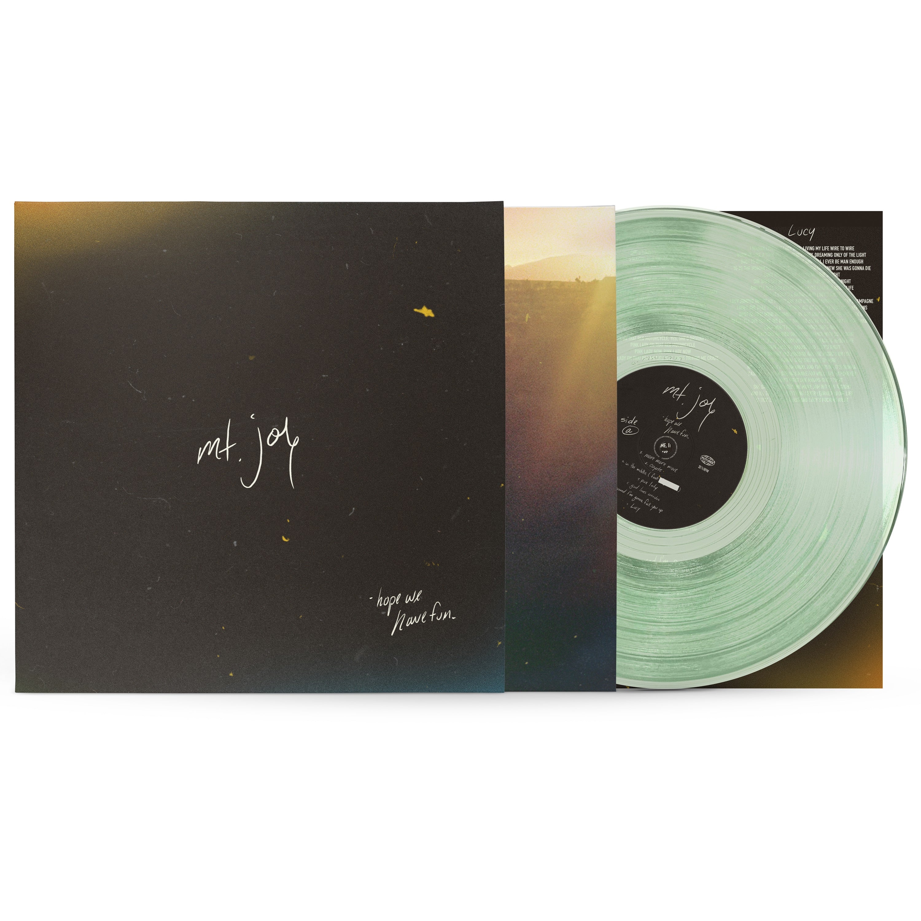 Mt. Joy- Hope We Have Fun [180g Coke Bottle Clear LP] (Indie Exclusive Vinyl) ( Vinyl )