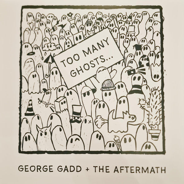 Gaddgeorge & the Aftermath- Too Many Ghosts - Black & White Colored Vinyl ( Vinyl )