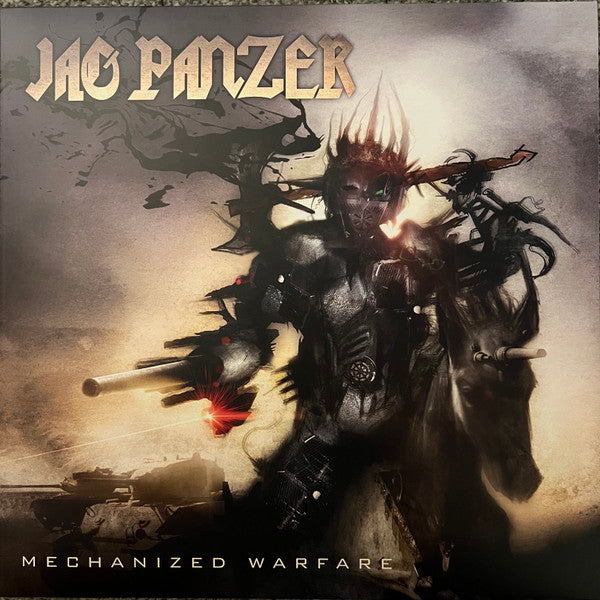 Jag Panzer- Mechanized Warfare - Orange & Black Marble Colored Vinyl ( Vinyl )