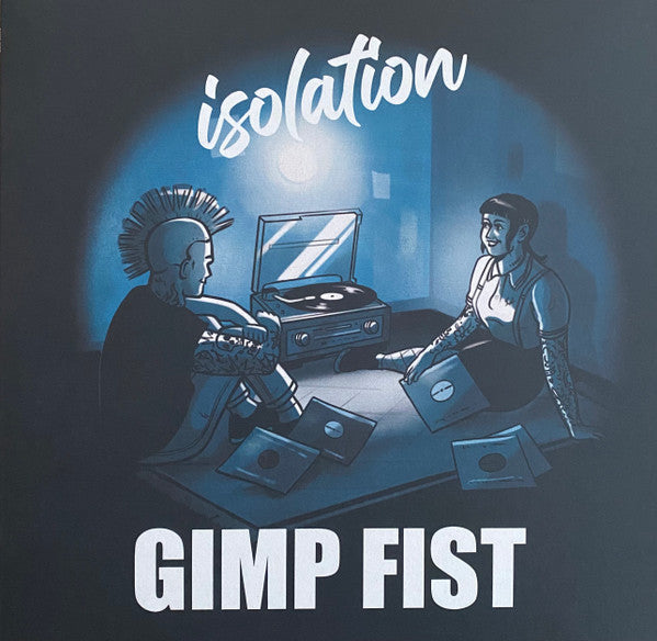 Gimp Fist- Isolation (Blue) [Clear Vinyl] (Wht) (Uk) ( Vinyl )
