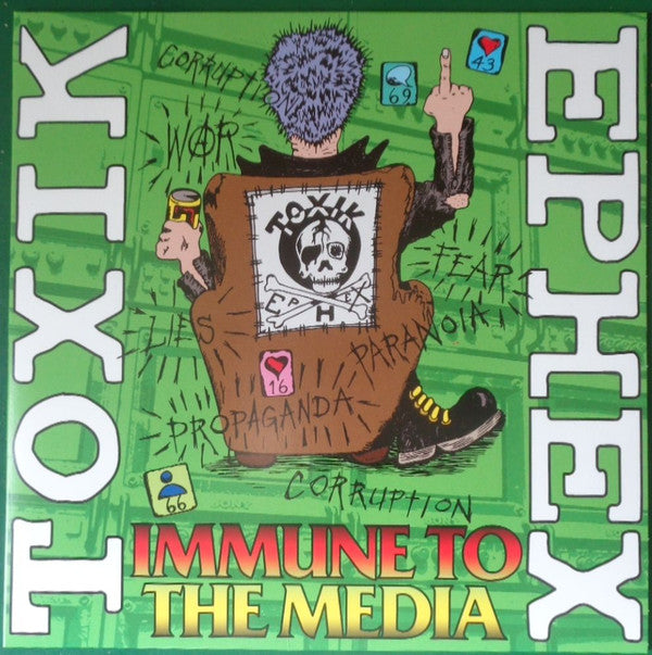 Toxik Ephex- Immune To The Media ( Vinyl )