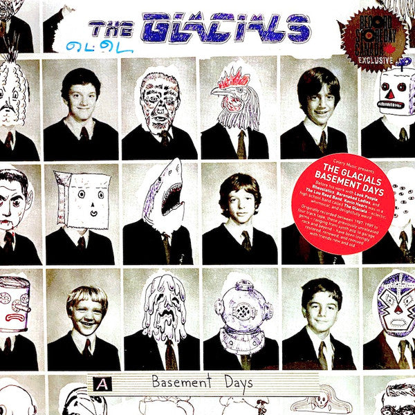 Glacials- Basement Days (Blue) [Colored Vinyl] [Limited Edition] (Can) ( Vinyl )