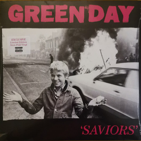 Green Day- Saviors - Limited Neon Pink Colored Vinyl ( Vinyl )
