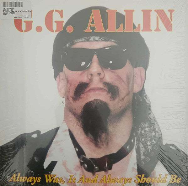Gg Allin- Always Was, Is And Always Shall Be ( Vinyl )