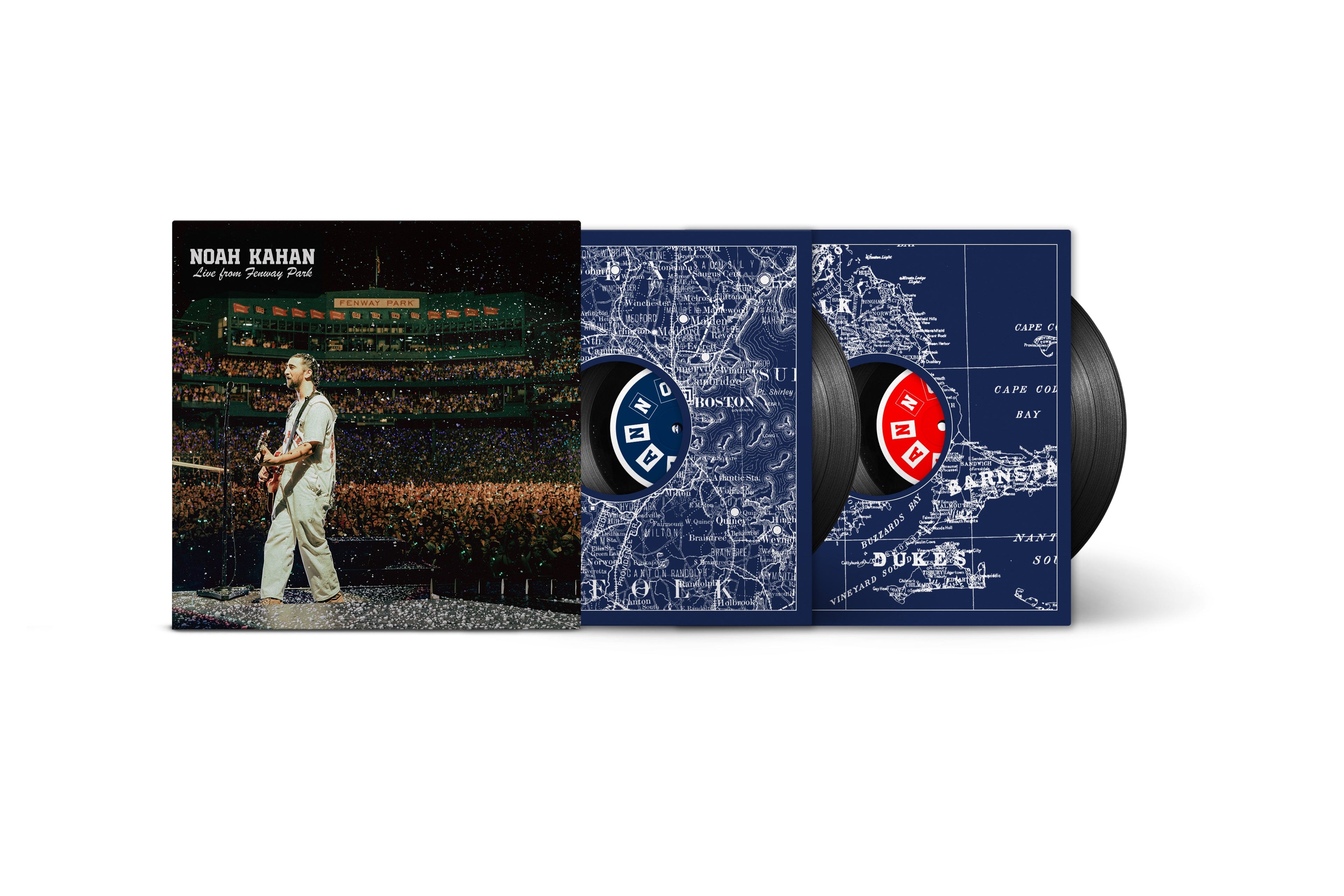 Noah Kahan- Live From Fenway Park [2 LP] (Black Vinyl) ( Vinyl )
