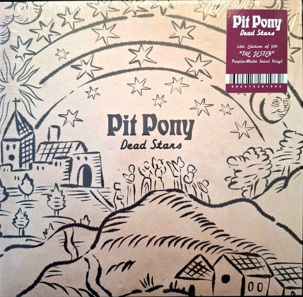 Pit Pony- Dead Stars (Jester Edition) - Purple & White Splatter Colored Vinyl ( Vinyl )