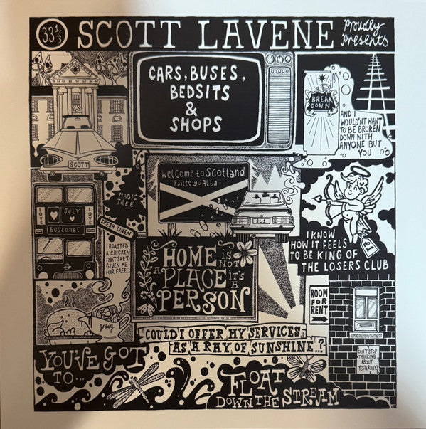Scott Lavene- Cars Buses Bedsits & Shops - Eco-Mix Colored Vinyl ( Vinyl )