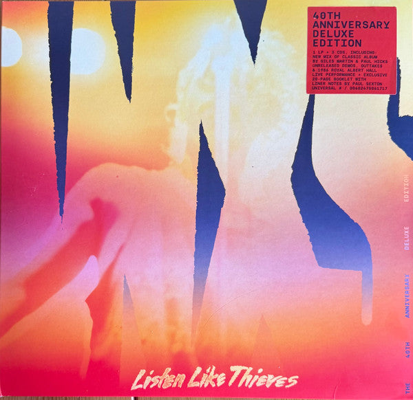 INXS- Listen Like Thieves: 40th Anniversary - Deluxe Boxset with 3CD's ( Vinyl )