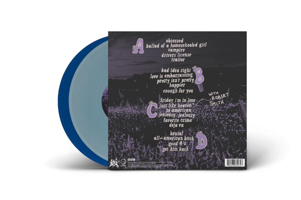 Olivia Rodrigo- Live From Glastonbury (A BBC Recording) [Light Blue/Cobalt 2 LP] ( Vinyl )