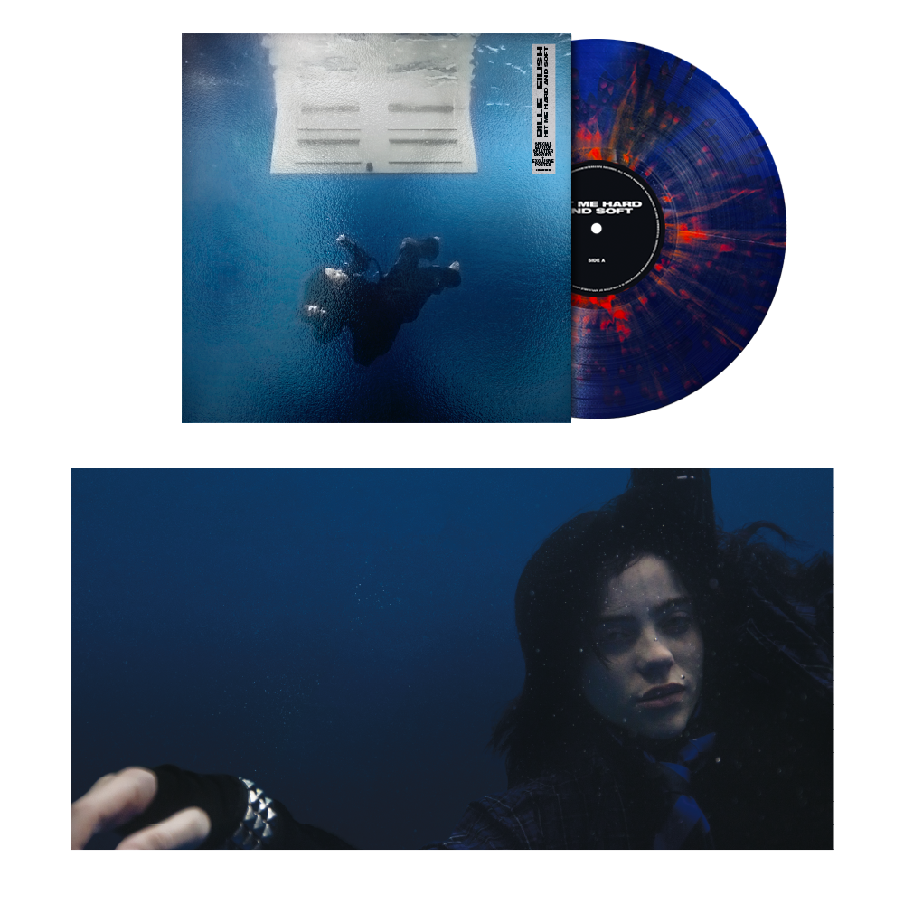 Billie Eilish- HIT ME HARD AND SOFT [Anniversary Edition / Blue & Orange Splatter LP] ( Vinyl )