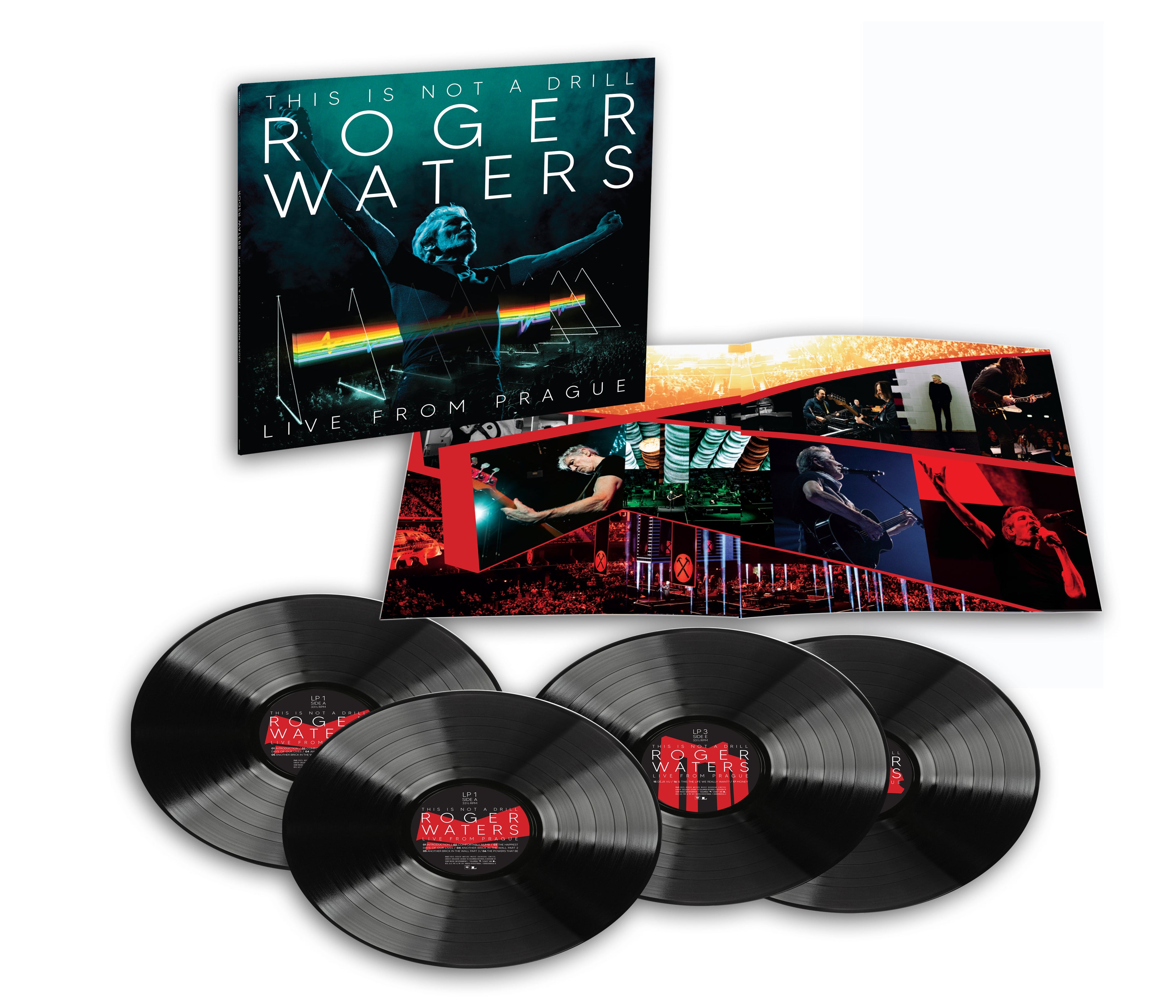 Roger Waters- This Is Not A Drill: Live From Prague (4LP) ( Vinyl )