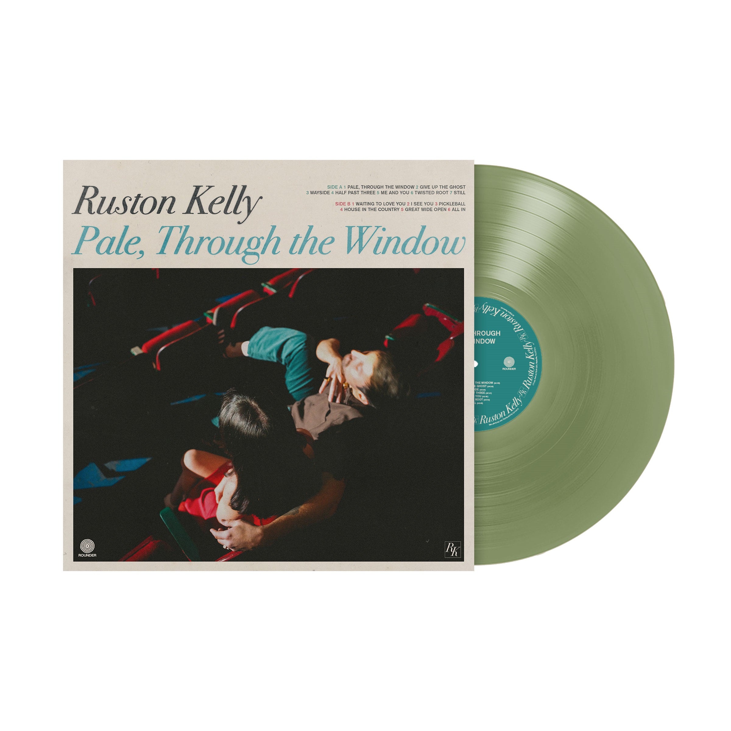 Ruston Kelly- Pale Through The Window (Autographed, Indie Exclusive Deco Green Vinyl) ( Vinyl )