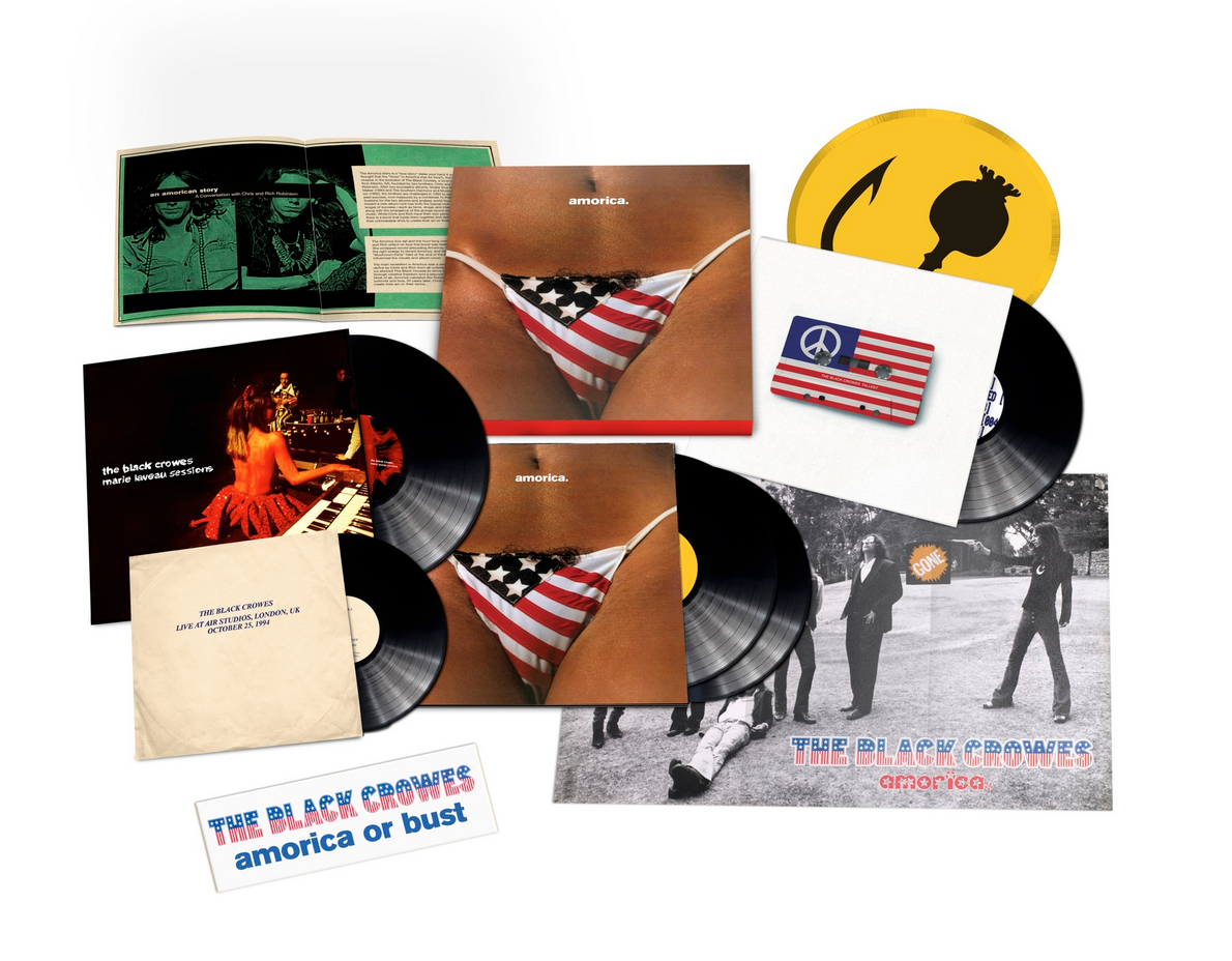 The Black Crowes- Amorica. [Super Deluxe 180g 5 LP] ( Vinyl )