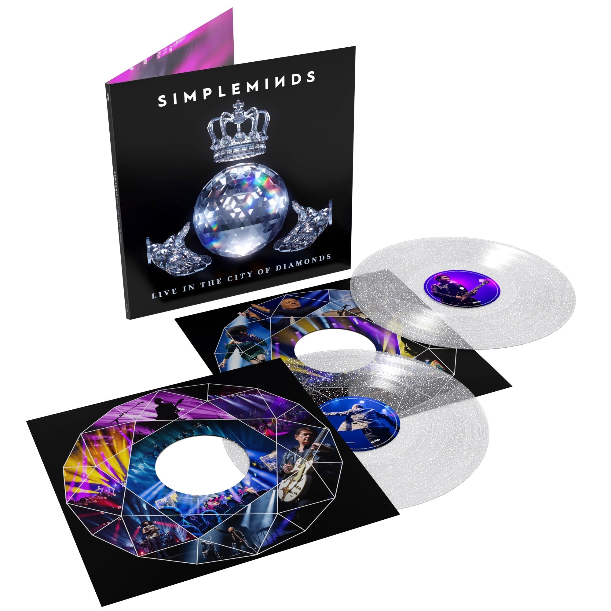 Simple Minds- Live in the City of Diamonds [Diamond 2 LP] (Indie Exclusive Vinyl) ( Vinyl )
