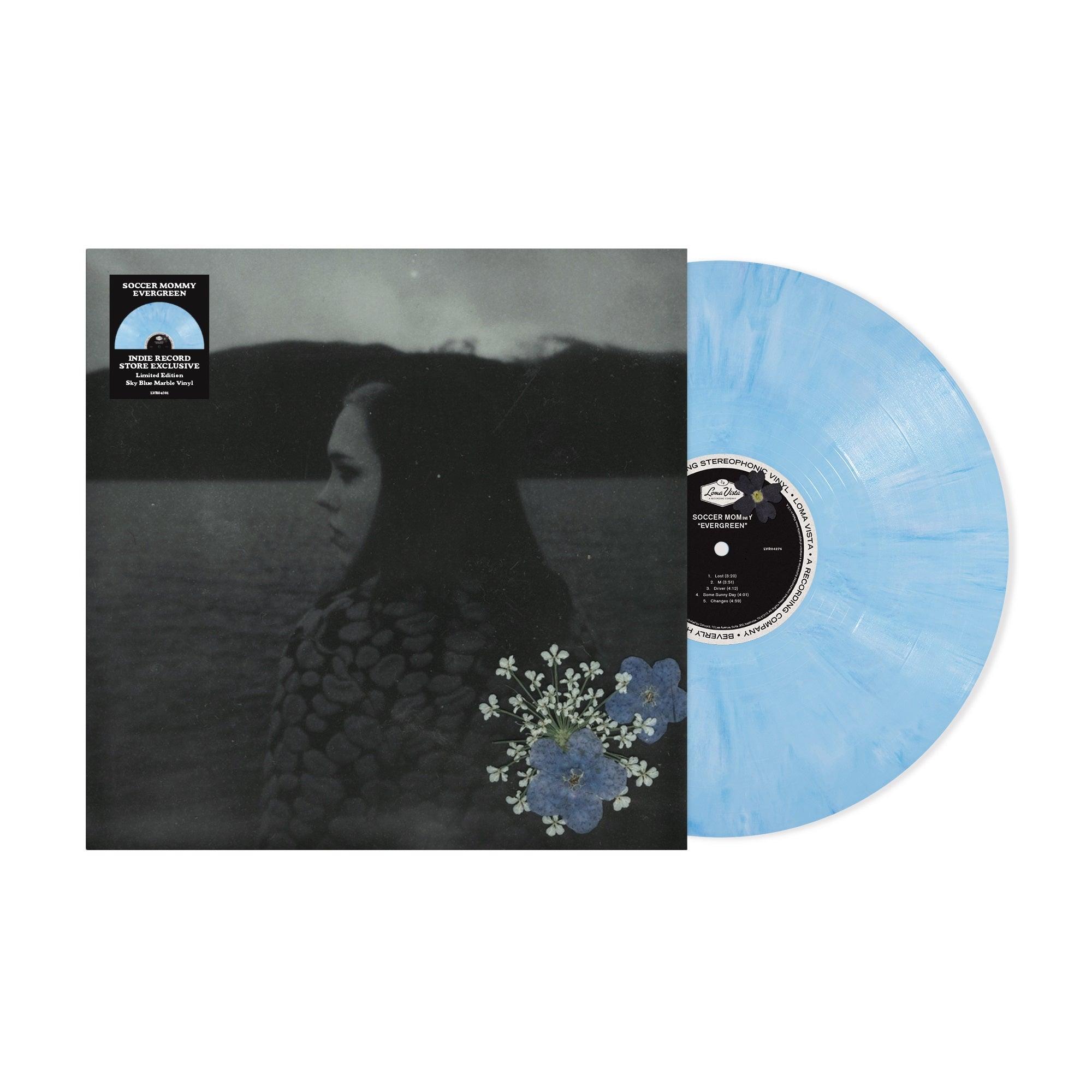 Soccer Mommy- Evergreen [Sky Blue Marble LP] (Indie Exclusive Vinyl) ( Vinyl )