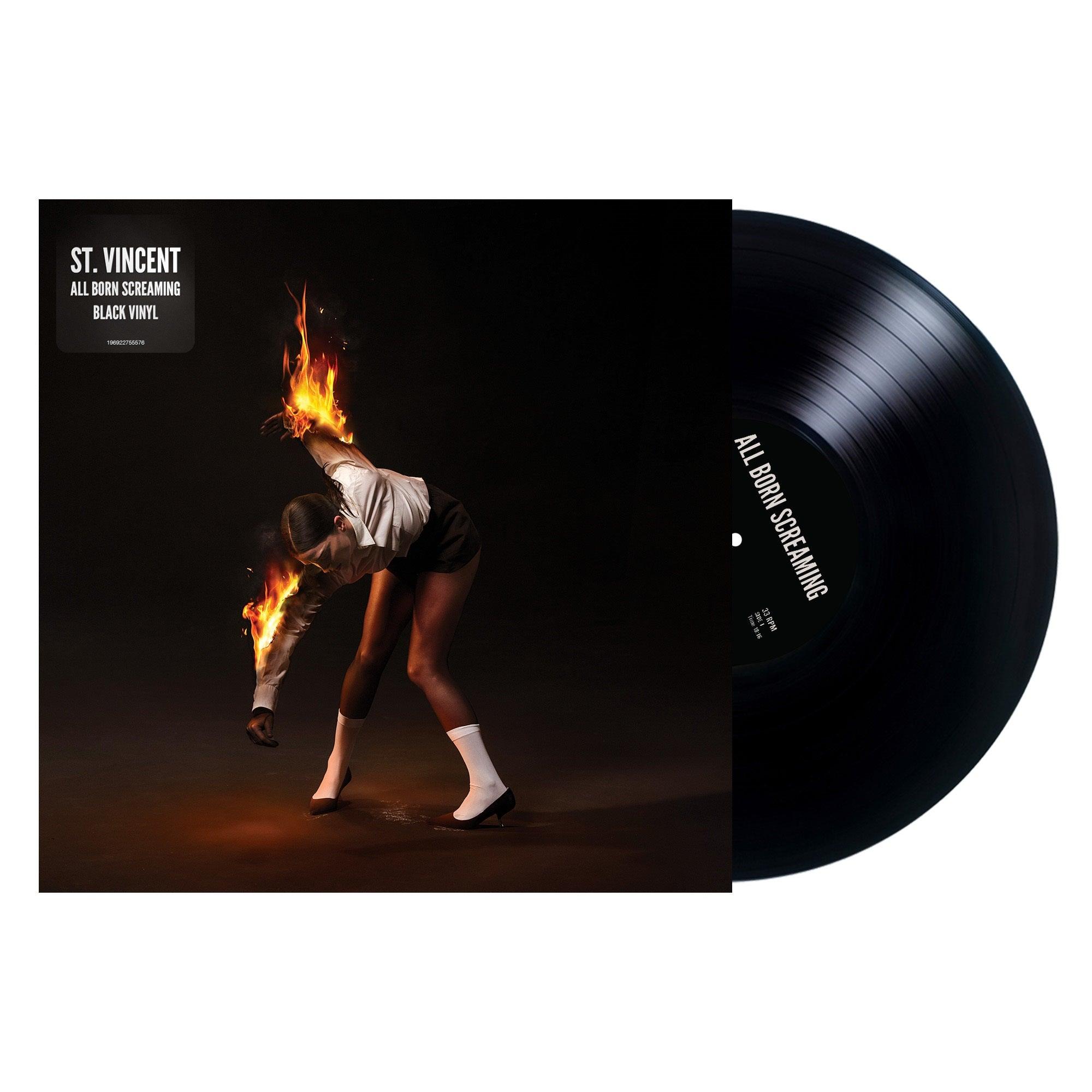 St. Vincent- All Born Screaming (Black Vinyl) ( Vinyl )