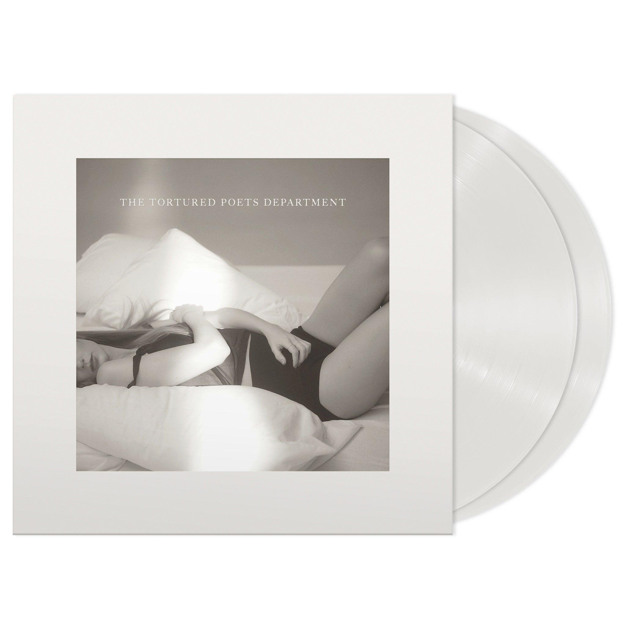 Taylor Swift- The Tortured Poets Department (Ghosted White Colored 2LP) (The Manuscript Ed) (MINOR JACKET BLEMISHES) ( Vinyl )