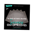 50 Pack of 7-inch Record Outer Sleeves (Sevens)