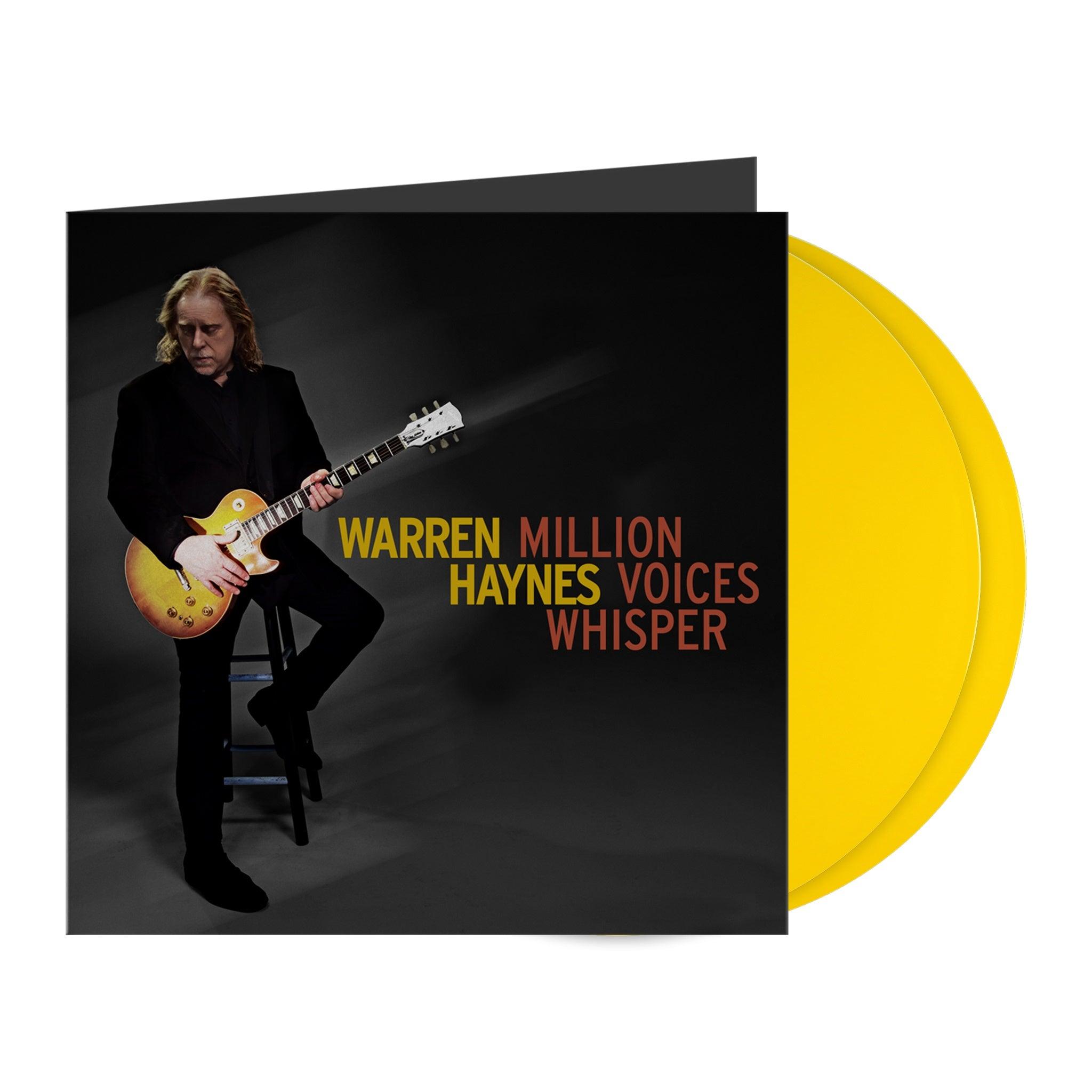 Warren Haynes (Gov't Mule)- Million Voices Whisper [Canary Yellow 2 LP] (Indie Exclusive Vinyl) ( Vinyl )