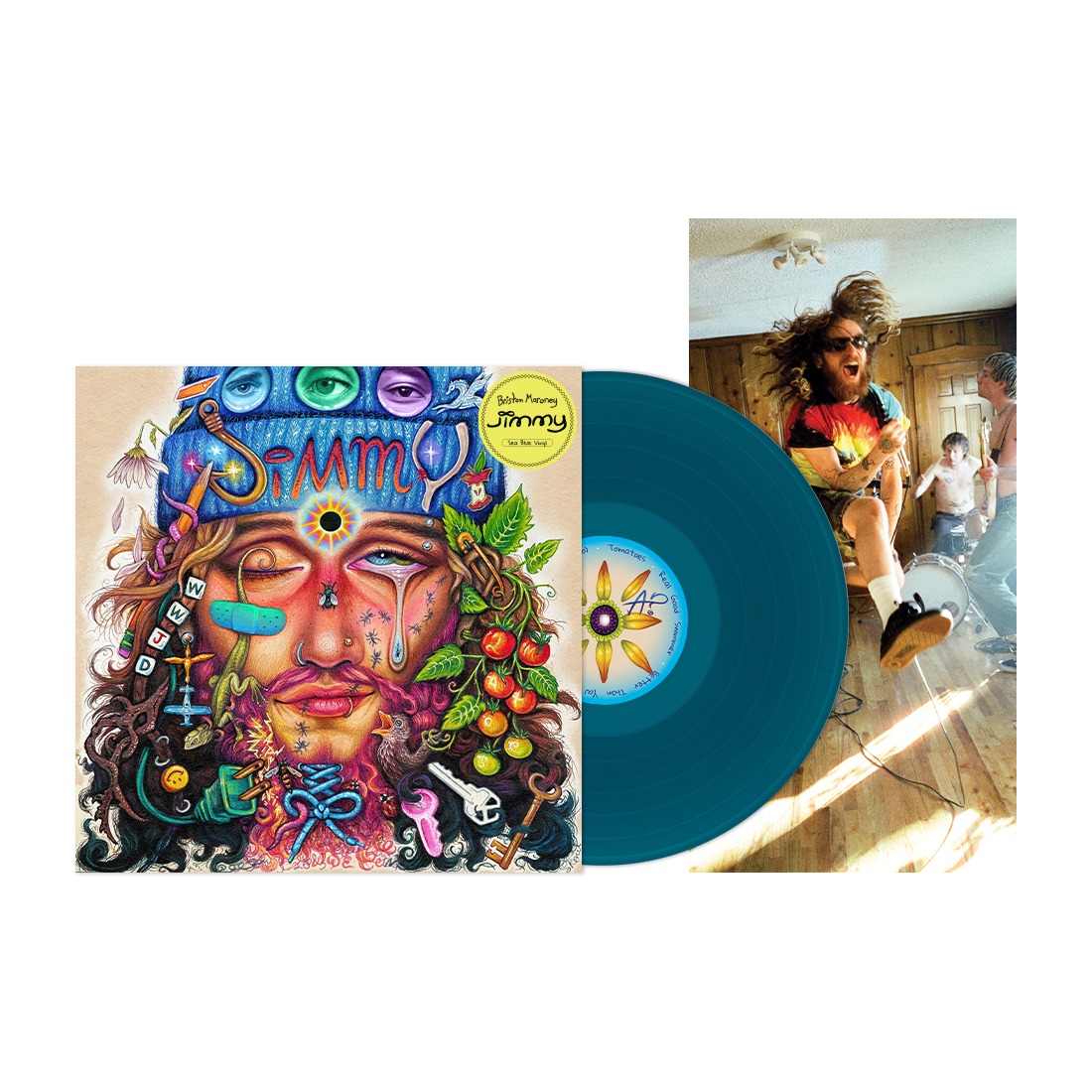 Briston Maroney- JIMMY (Sea Blue Vinyl) (w/ Ltd Ed 9"x12" print, while supplies last) ( Vinyl )