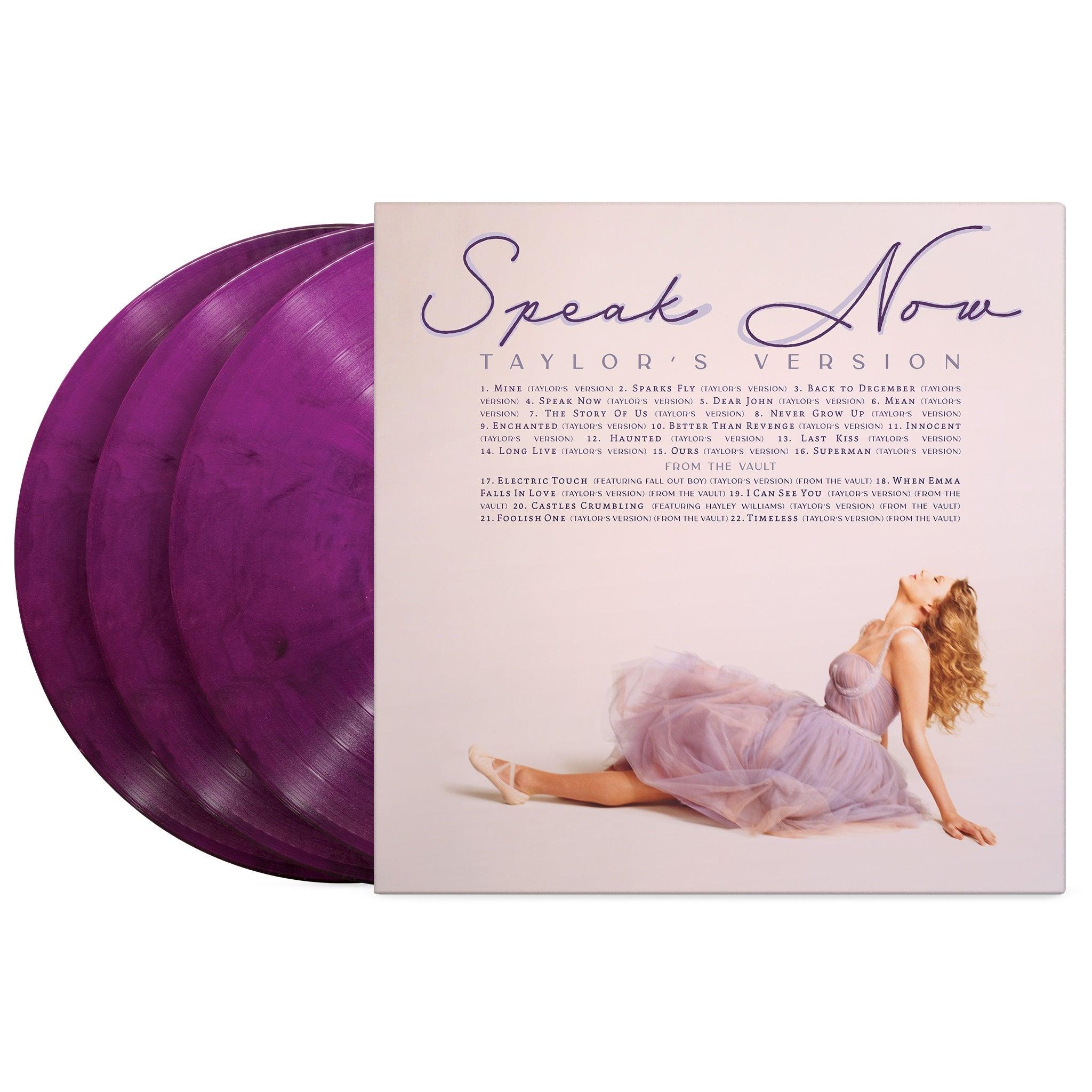 Taylor Swift- Speak Now (Taylor's Version) (Orchid Marbled 3LP) ( Vinyl )