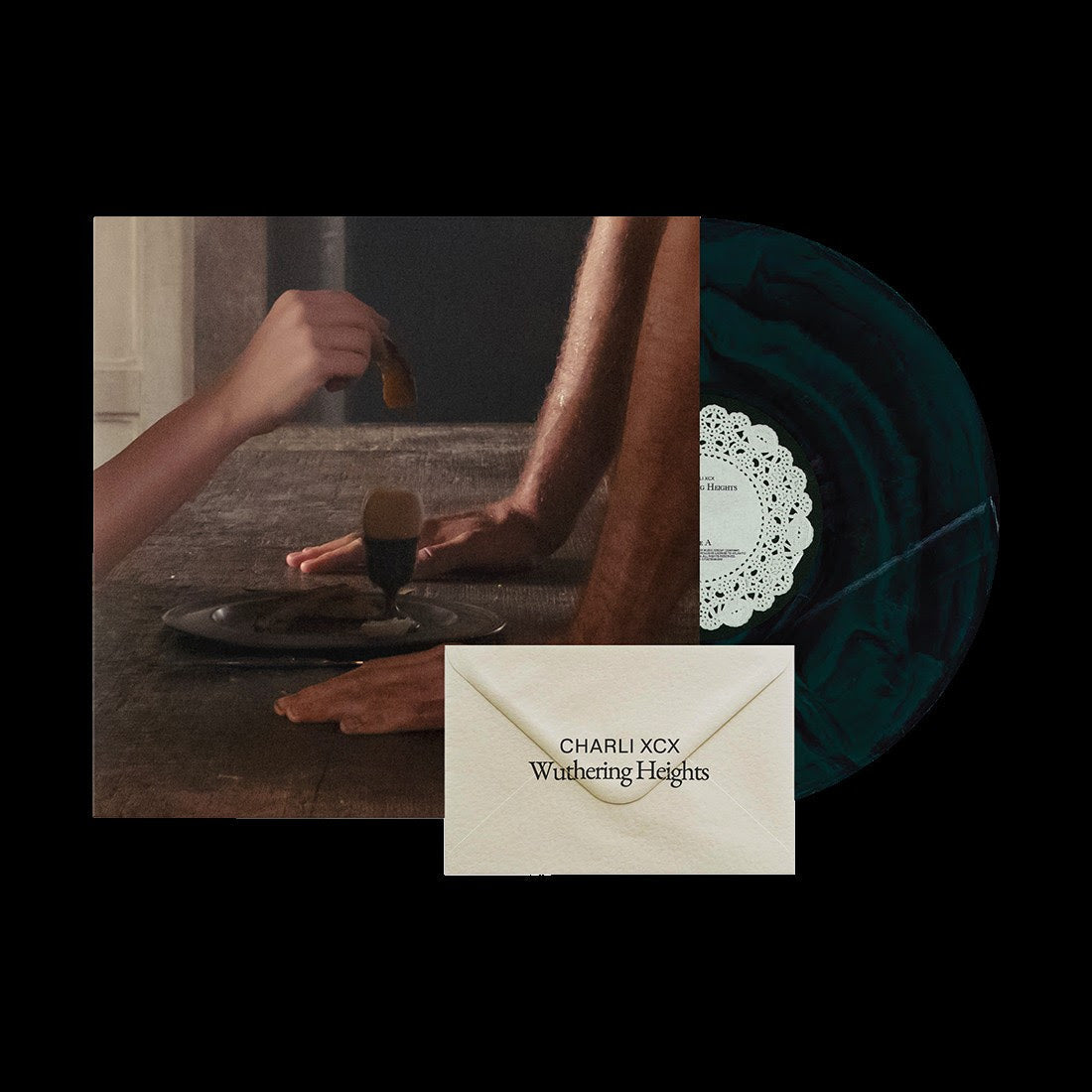 Charli XCX- Wuthering Heights (Galaxy Green/Black Vinyl) ( Vinyl )