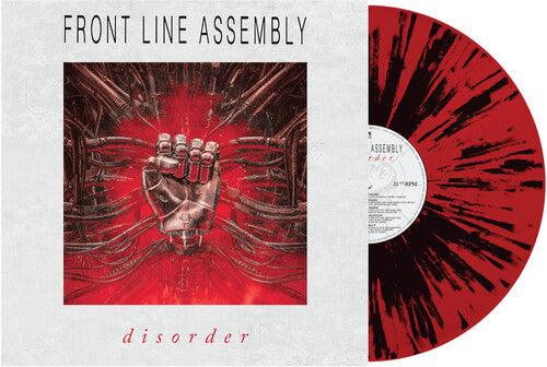 Front Line Assembly- Disorder (Red & Black Splatter Vinyl) ( Vinyl )