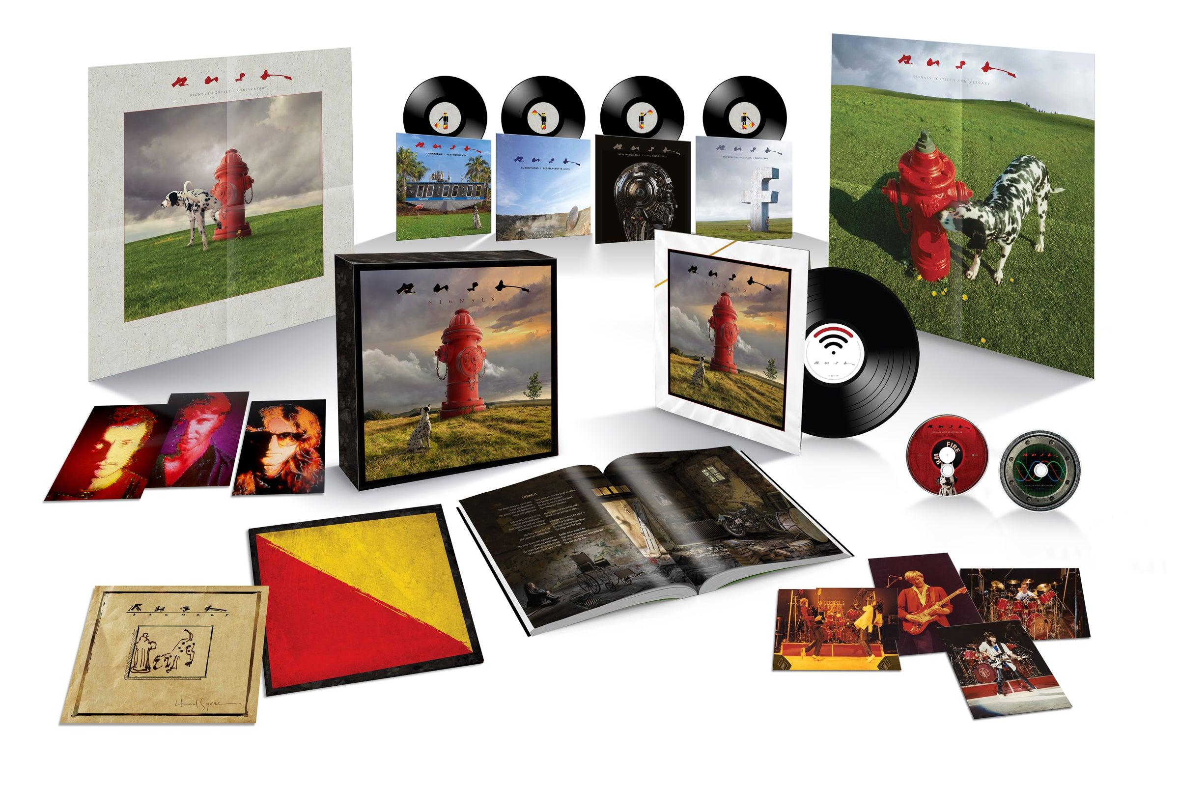 Rush- Signals: 40th Anniversary (Super Deluxe Edition) ( Vinyl )