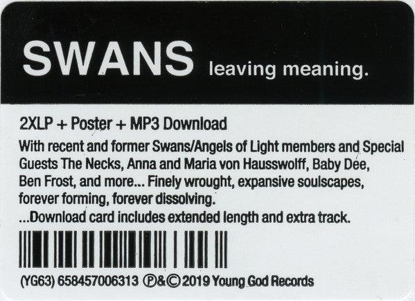 Swans- Leaving Meaning ( Vinyl )