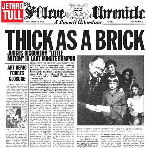 Jethro Tull- Thick As A Brick ( Vinyl )