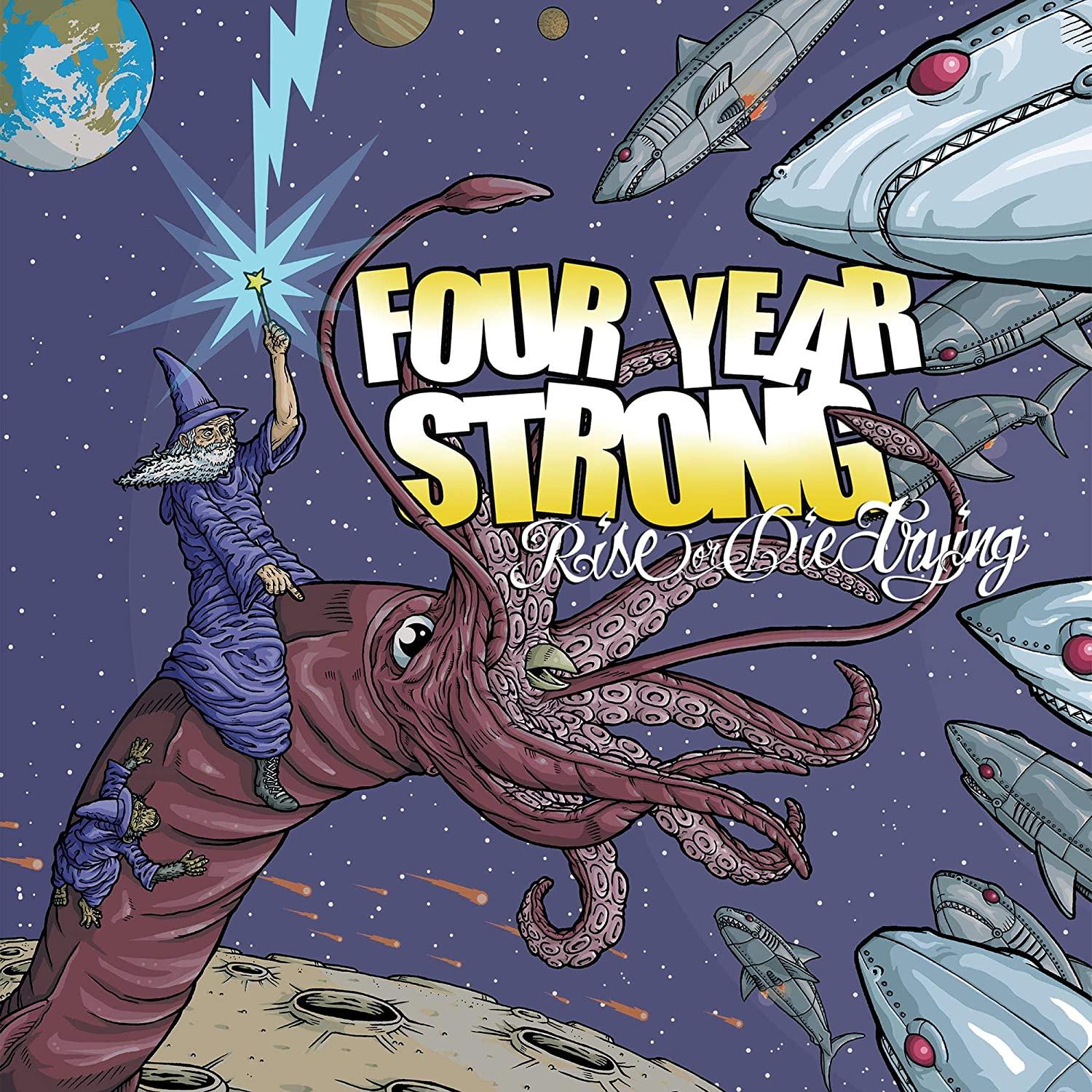 Four Year Strong- Rise Or Die Trying (Clear/Magenta Vinyl) ( Vinyl )