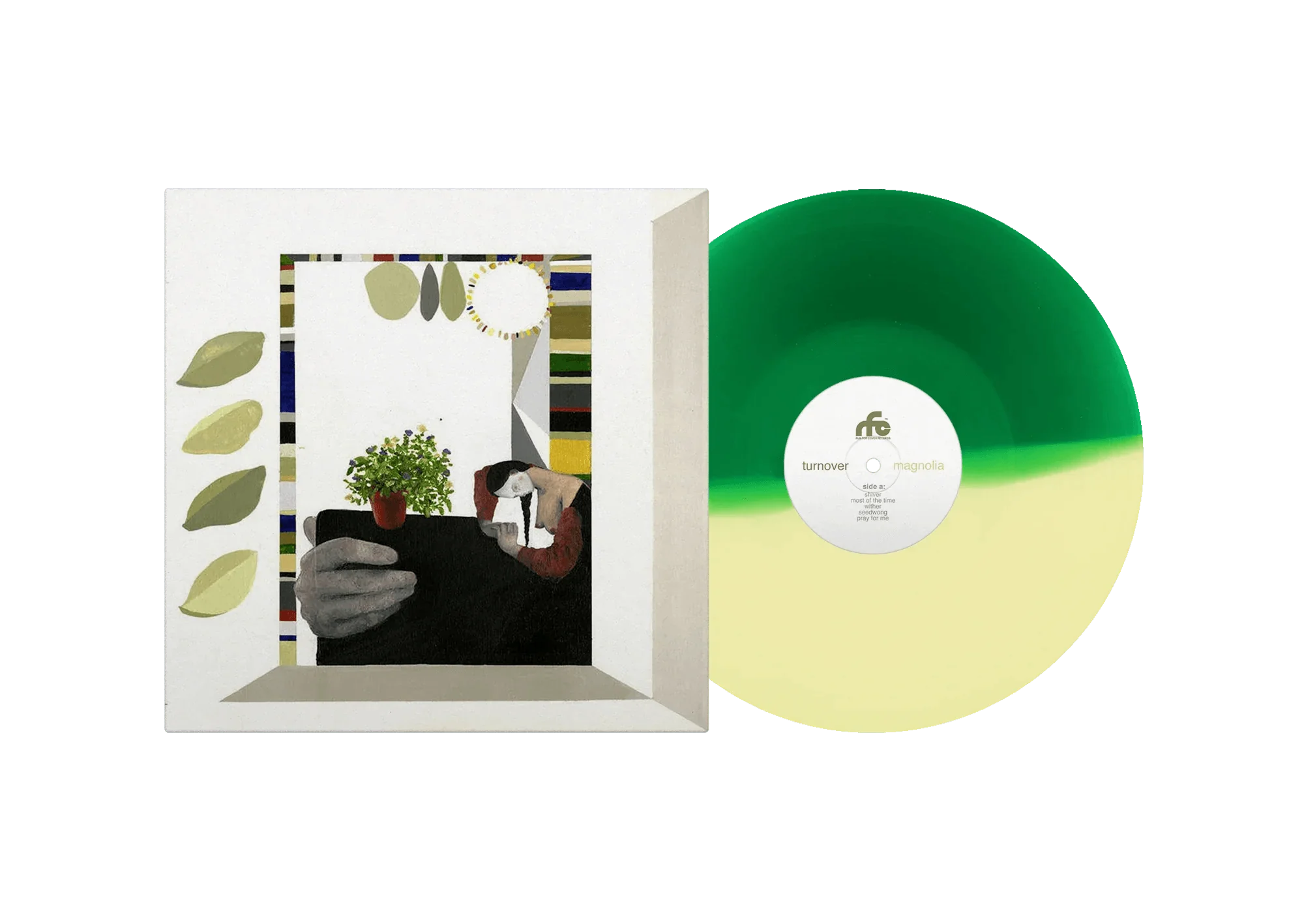 Turnover- Magnolia (Leafy Green Half & Half Vinyl) ( Vinyl )