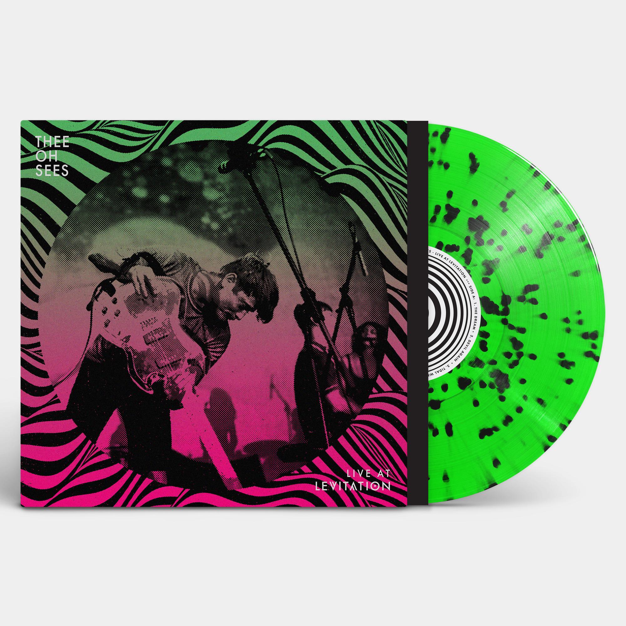 Thee Oh Sees- Live At Levitation (Indie Exclusive Neon Green with Black Splatter) ( Vinyl )